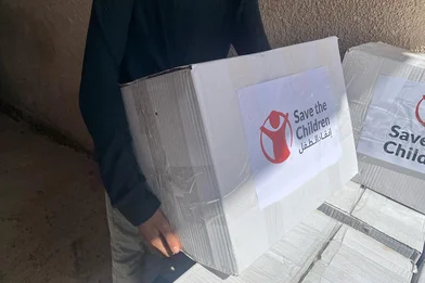 Hulppakket van Save the Children